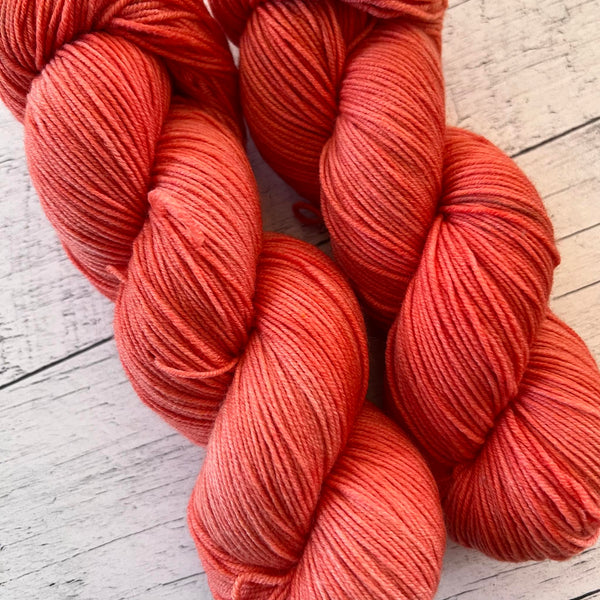 Pavot - Laine grosseur DK, 100% polwarth, prêt à partir