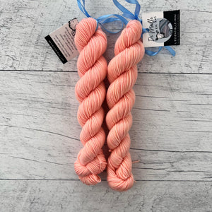 Pot de pêche - Mini écheveau grosseur fingering SW merino/nylon, prêt à partir