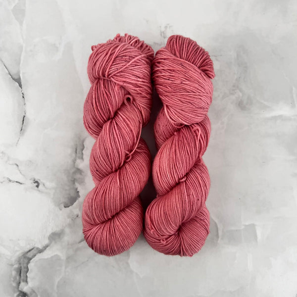 Papaye - Laine grosseur fingering SW merino/nylon, prête à partir