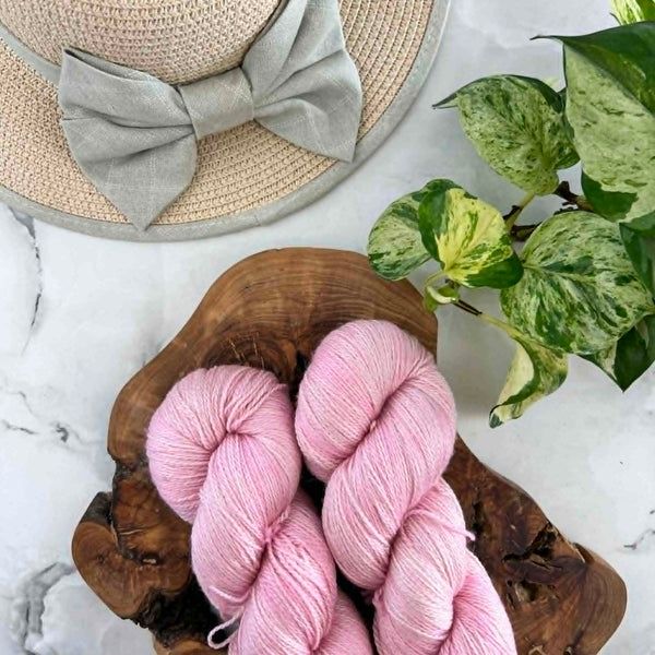 Ballerine - Laine grosseur lace merino/cachemire/soie, prête à partir