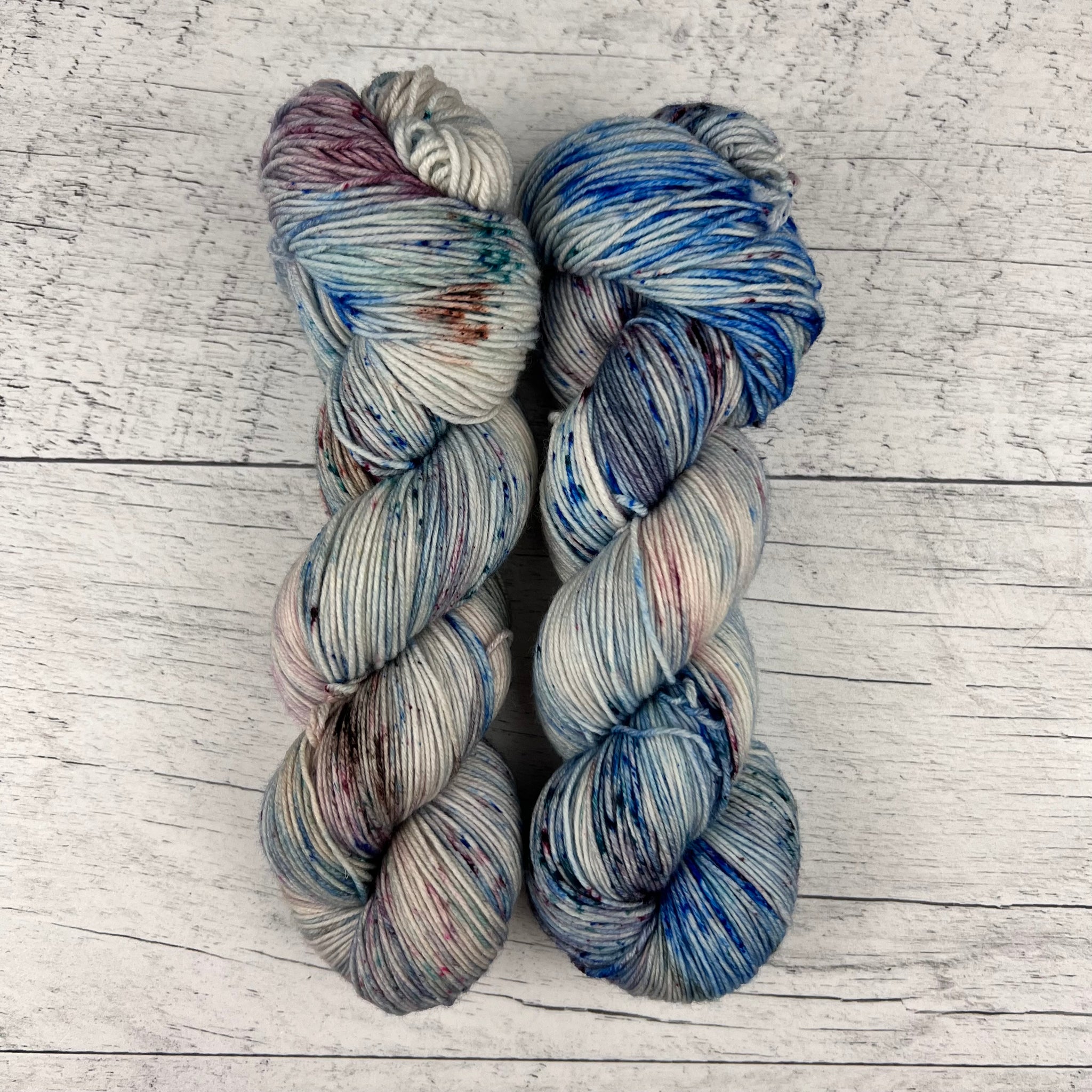 OOAK hiver - Laine grosseur fingering SW merino/nylon, prête à partir