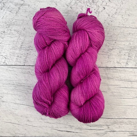 Orchidée - Laine grosseur lace merino/cachemire/soie, prête à partir