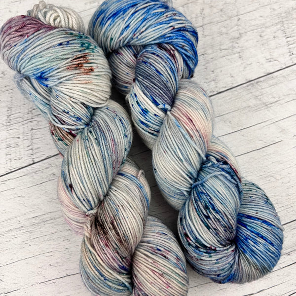 OOAK hiver - Laine grosseur fingering SW merino/nylon, prête à partir