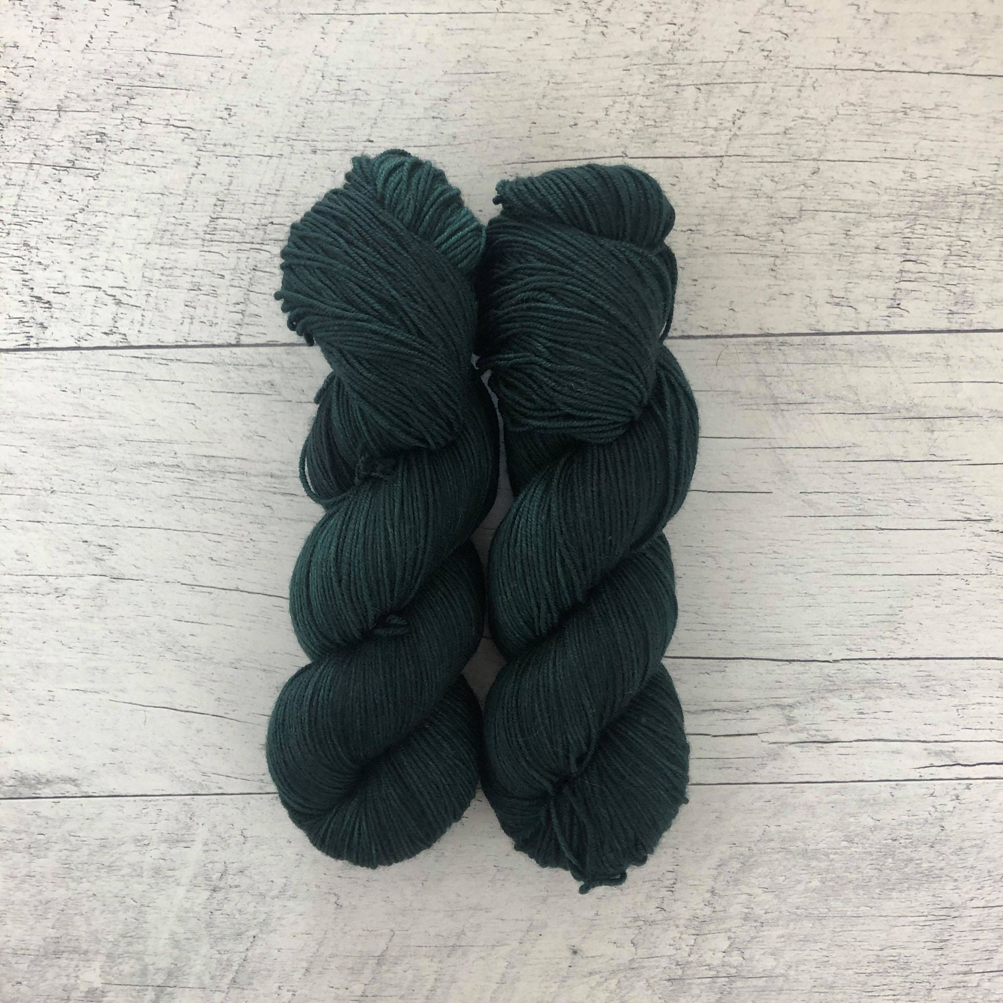 Forêt boréale - Laine grosseur DK, 100% polwarth, prêt à partir