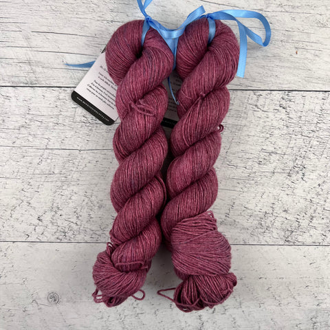 LIQUIDATION (petits défauts) Merlot - Laine grosseur fingering SW merino/coton, prête à partir