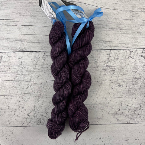Morphée - Mini écheveau de laine grosseur fingering SW merino/nylon, prêt à partir