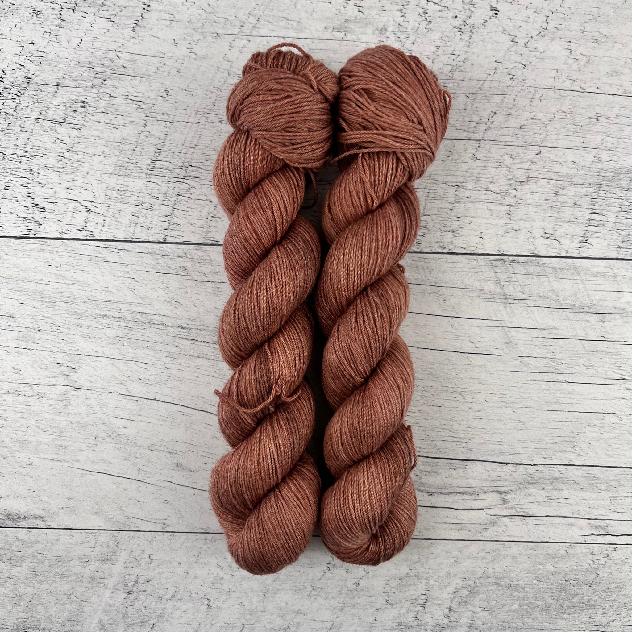 Poulin - Laine grosseur fingering SW merino/coton, prête à partir