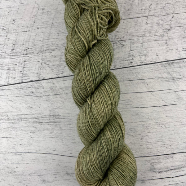 Cactus - Laine grosseur fingering SW merino/coton, prête à partir
