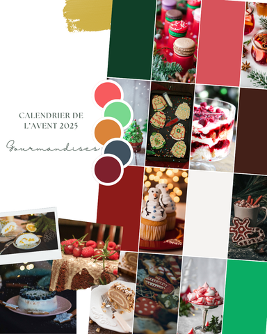 Prévente - Boîte de l'Avent 4 ensembles pour bas, Gourmandises