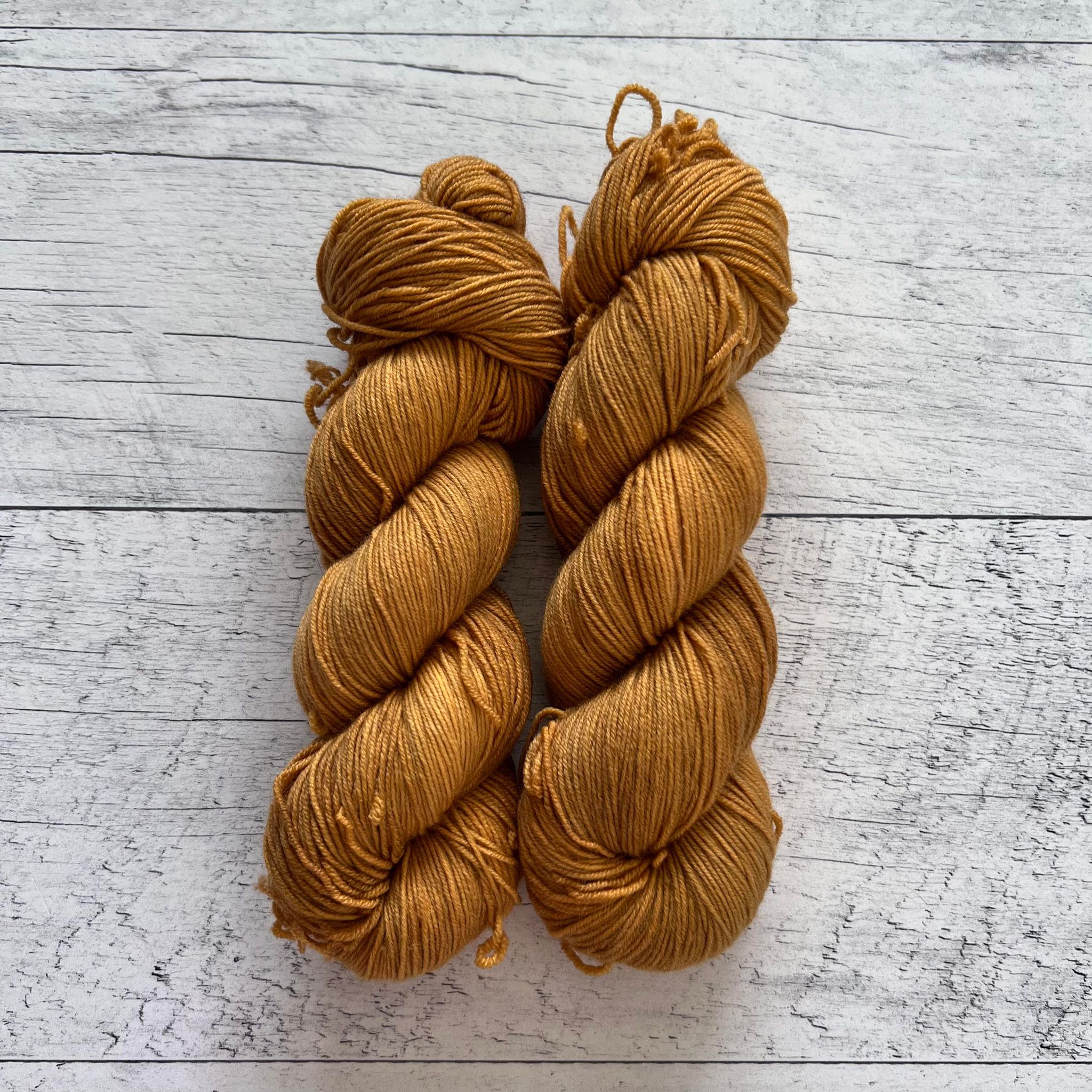 Tournesol - Laine grosseur DK, 100% polwarth, prêt à partir