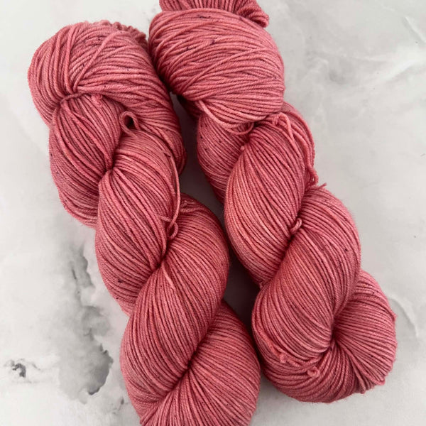 Papaye - Laine grosseur fingering SW merino/nylon, prête à partir