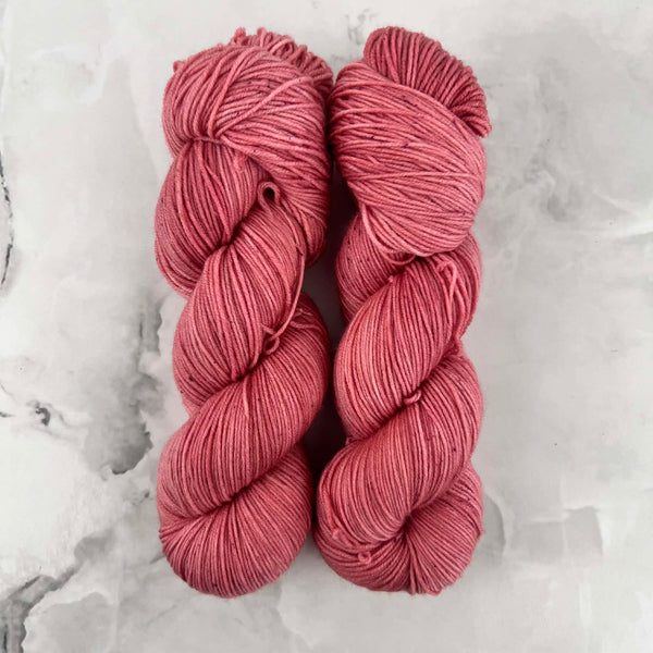 Papaye - Laine grosseur fingering SW merino/nylon, prête à partir