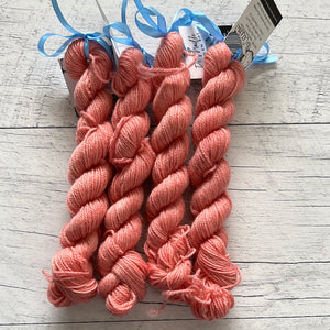 Cocktail - Mini écheveau de laine grosseur fingering SW BFL/nylon, prêt à partir