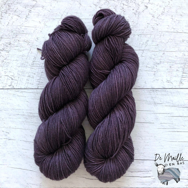 Morphée - Laine grosseur fingering SW merino/nylon, prête à partir