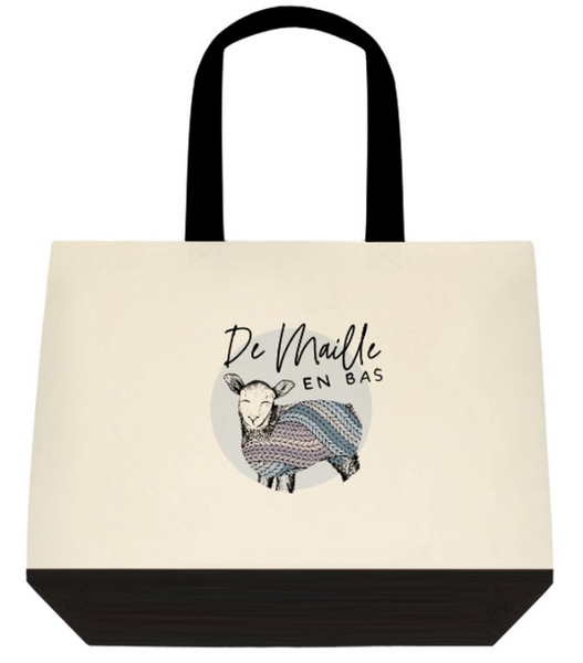 Tote bag De Maille en Bas