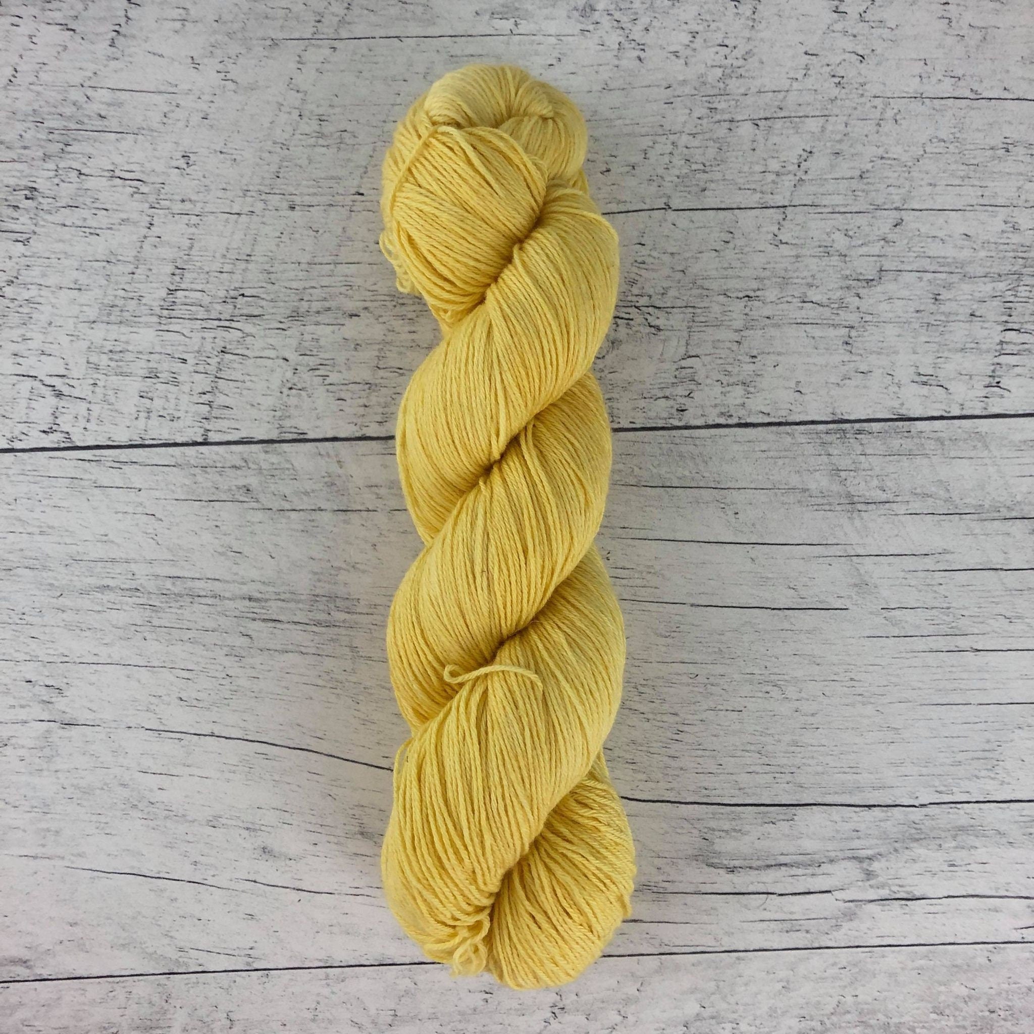 Éclaircie - Laine grosseur fingering SW merino/coton, prête à partir